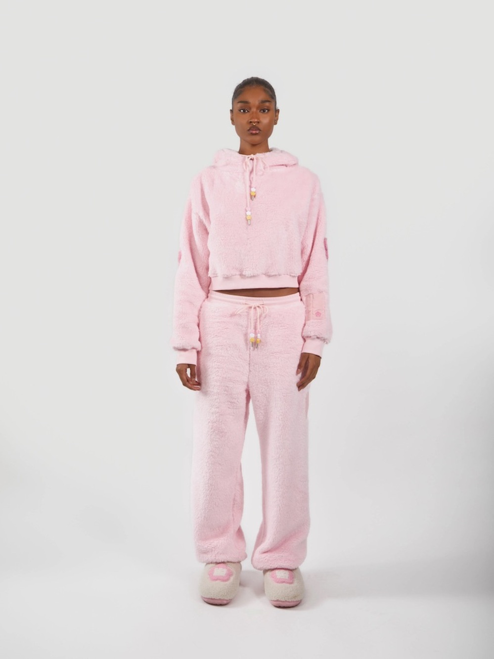 Sundae School pink sweats matching set